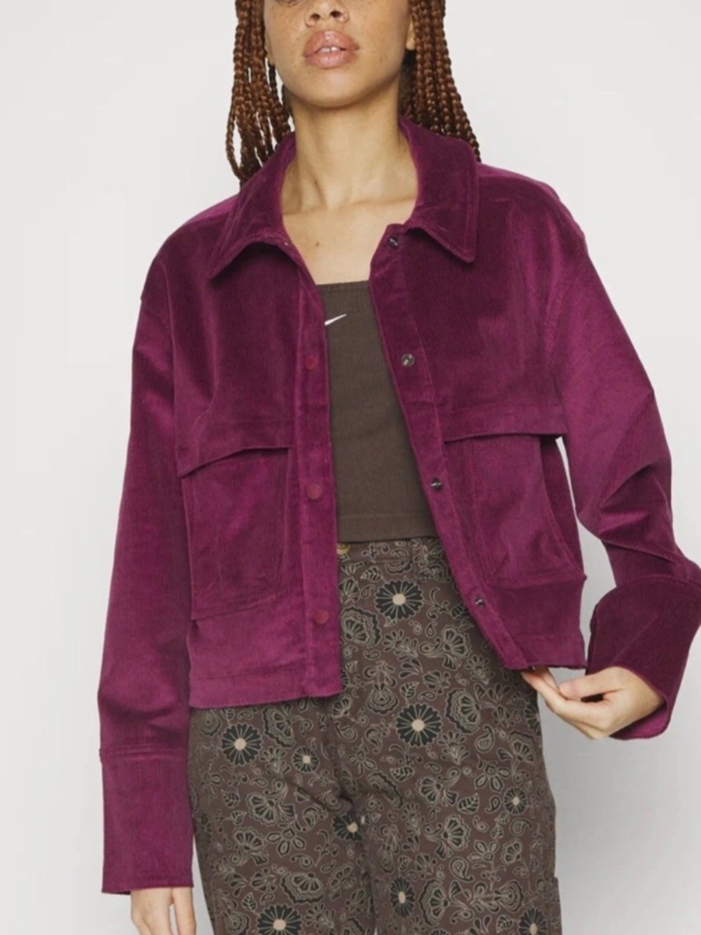 Nwt The North Face Womens size small utility shacked boysenberry.